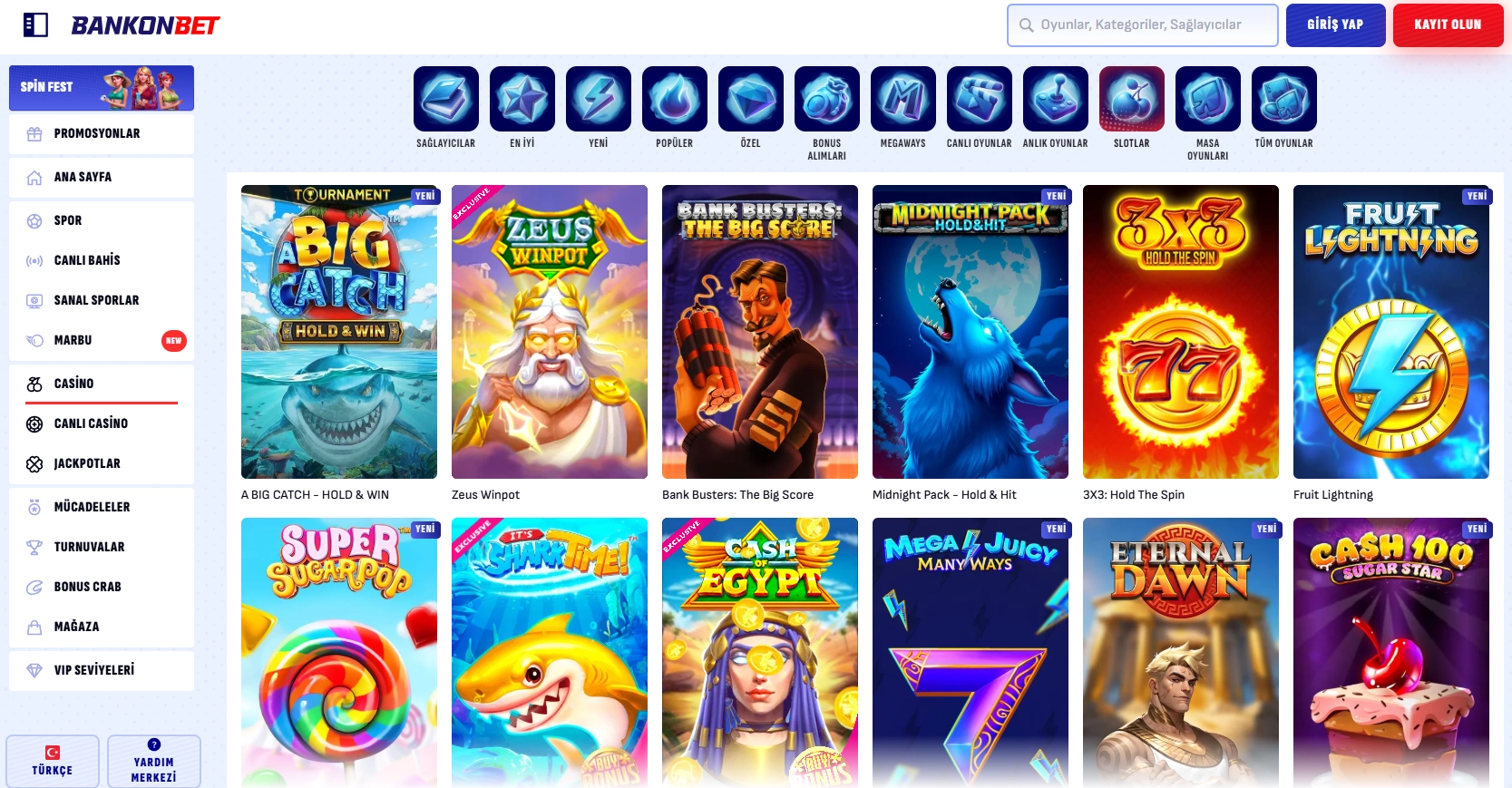 Sadece güvenilir slot siteleri ve slot casino sitelerini seç