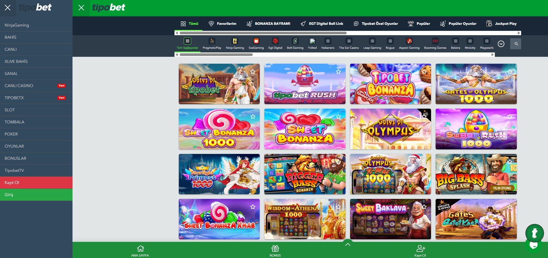 Slot casino sitelerinde şansını dene